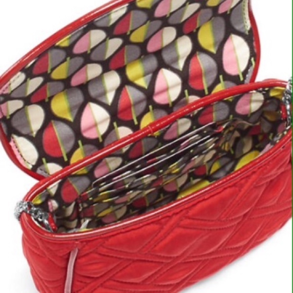 NWT Vera Bradley red crossbody bag - Picture 3 of 9